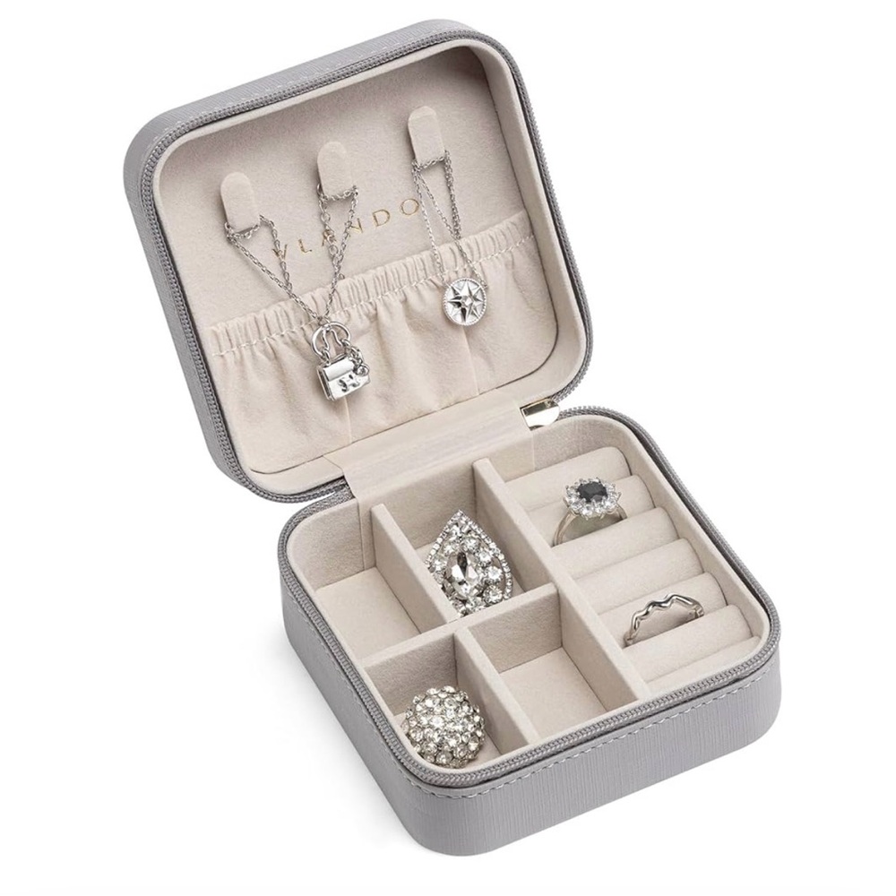 Elegant Gray Jewelry Box
